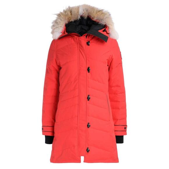Canada Goose Lorette Parka Red MD - Picture 1 of 3